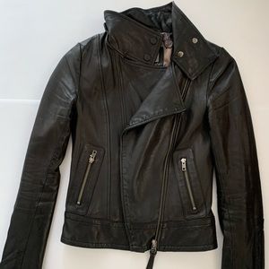 Mackage Kenya leather jacket XXS